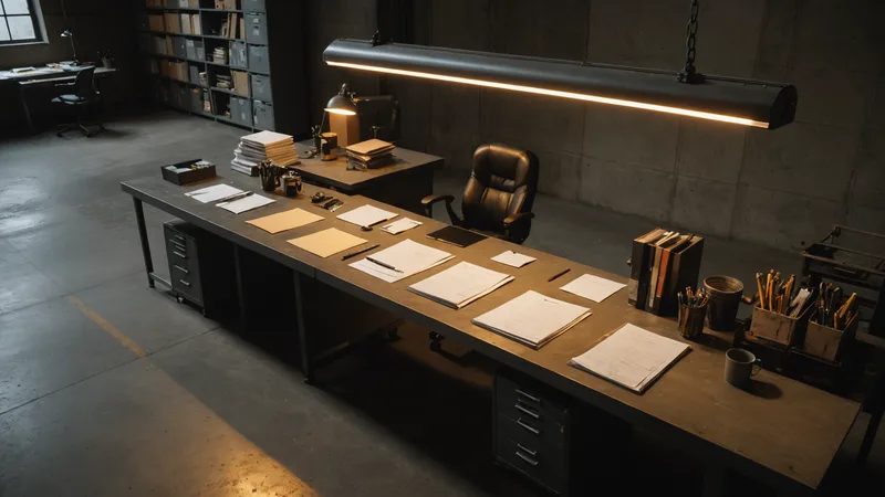 Supply chain planner reviewing multiple spreadsheets on Monday morning